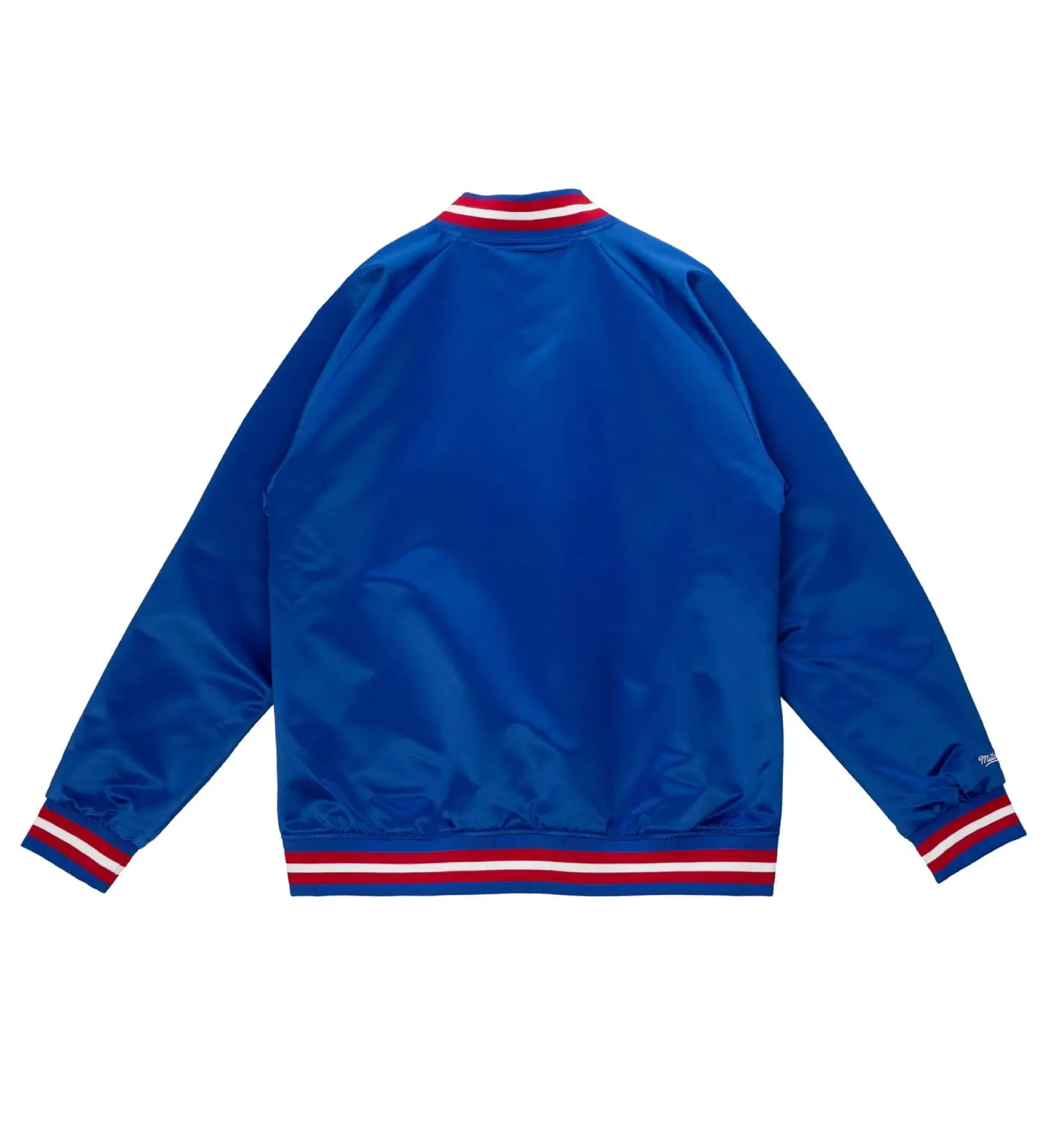Buffalo Bills Navy Blue Satin Varsity Jacket 1
