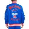 Buffalo Bills Old English Blue Jacket 1