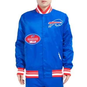 Buffalo Bills Old English Blue Jacket