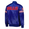 Buffalo Bills Pick & Roll Blue Varsity Jacket 1