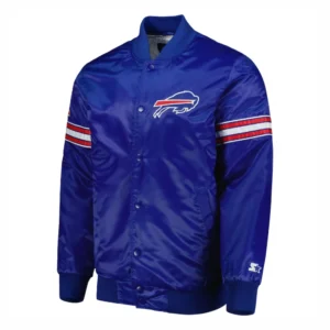 Buffalo Bills Pick & Roll Blue Varsity Jacket