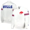 Buffalo Bills Power Forward White Varsity Jacket 1