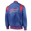 Buffalo Bills Prime Time Blue Satin Varsity Jacket 1