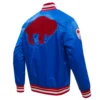Buffalo Bills Retro Classic Satin Varsity Jacket 2