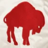 Buffalo Bills Retro Classic Varsity Cream Jacket 4