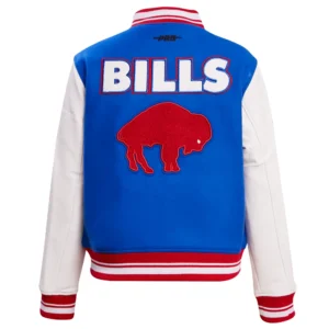 Buffalo Bills Retro Classic Wool Varsity Jacket 1