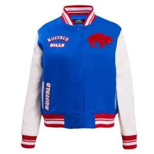 Buffalo Bills Retro Classic Wool Varsity Jacket