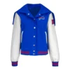 Buffalo Bills Sailor Blue Wool Varsity Jacket