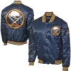 Buffalo Sabres Rib Knitted Navy Blue Jacket 2