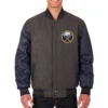 Buffalo Sabres Two Tone Rib Knitte Jacket