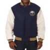Buffalo Sabres Wool and Faux Leather Jacket
