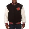 Calgary Flames Domestic Black Wool Jacket