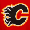 Calgary Flames Domestic Embroidered Varsity Jacket 2