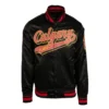 Calgary Flames Flames Black Varsity Jacket
