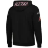 Carolina Hurricanes Black Hoodie Varsity Jacket 1