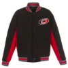 Carolina Hurricanes Poly Twill Accent Jacket
