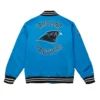 Carolina Panthers Aqua Satin Jacket 1