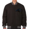 Carolina Panthers One Color Varsity Black Jacket