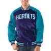 Charlotte Hornets Renegade Varsity Purple Jacket