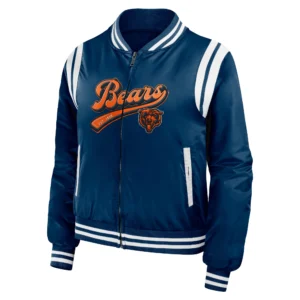 Chicago Bears Bomber Varsity Jacket