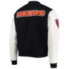Chicago Bears Classic Wool Varsity Black Jacket 1
