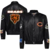 Chicago Bears Jeff Hamilton Varsity Jacket 2