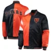 Chicago Bears Leader Varsity Orange Jacket 2