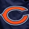 Chicago Bears Old English Navy Blue Varsity Jacket 4