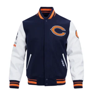 Chicago Bears Old English Wool Varsity Jacket