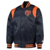 Chicago Bears Prime Time Navy Blue Varsity Jacket