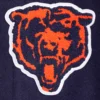 Chicago Bears Retro Classic Navy Blue and White Varsity Jacket 5