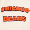 Chicago Bears Retro Classic Wool White Varsity Jacket 4