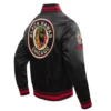 Chicago Blackhawks Classic Black Jacket 3