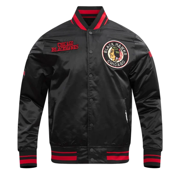Chicago Blackhawks Classic Black Jacket