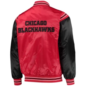 Chicago Blackhawks Enforcer Varsity Jacket 1