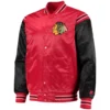 Chicago Blackhawks Enforcer Varsity Jacket