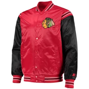 Chicago Blackhawks Enforcer Varsity Jacket
