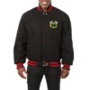 Chicago Blackhawks One Color Varsity Jacket
