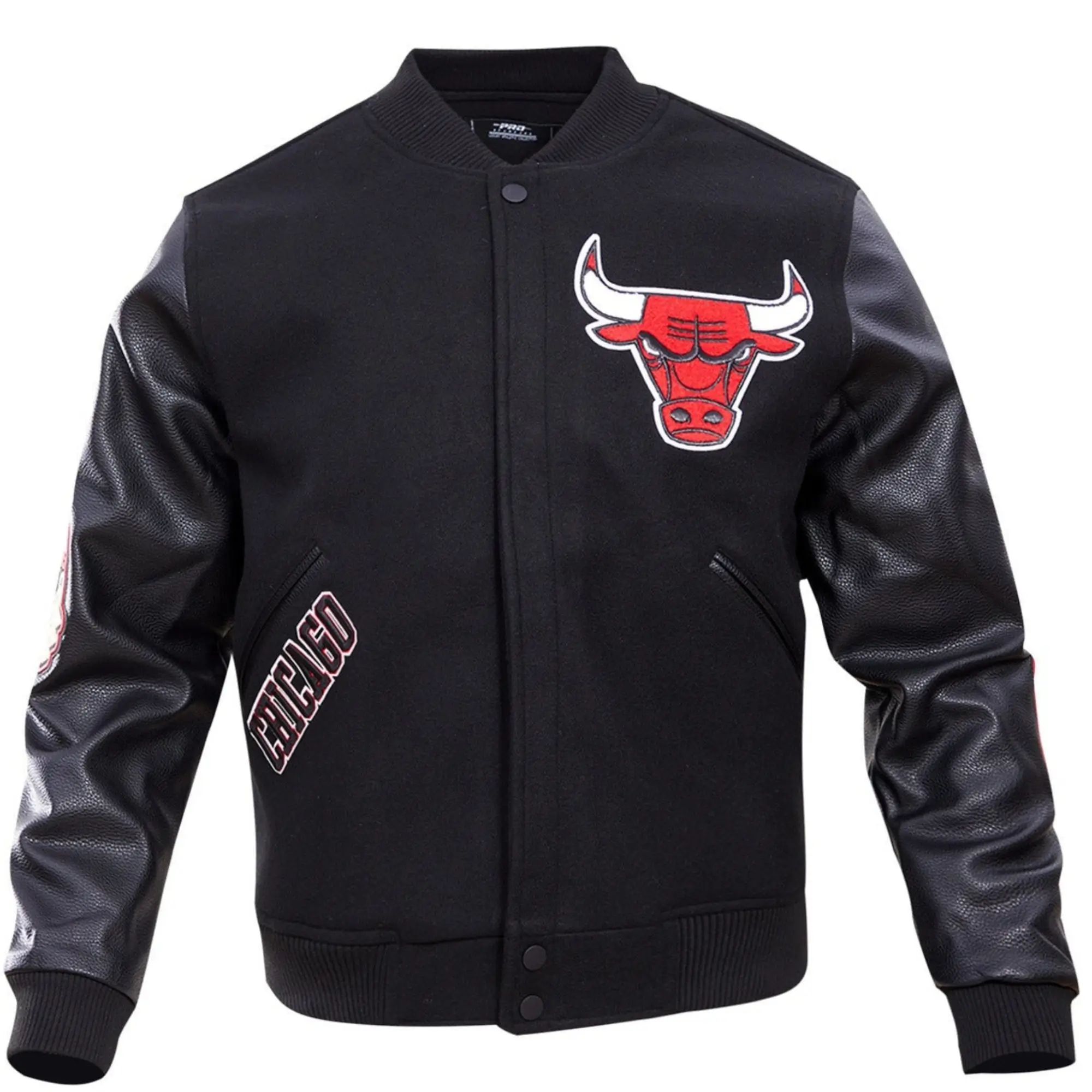 Chicago Bulls Classic Black Wool Varsity Jacket