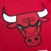 Chicago Bulls Cooperstown Heavyweight Varsity Red Jacket 4