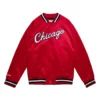 Chicago Bulls Double Clutch Red varsity Jacket