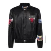 Chicago Bulls Jeff Hamilton Black Jacket