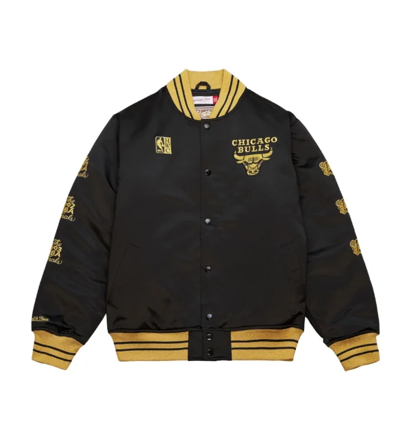 Chicago Bulls MVP Hardwood Black Classics Jacket