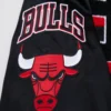 Chicago Bulls Mashup Varsity Black Jacket 7