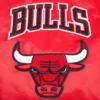 Chicago Bulls Old English Red Varsity Jacket 4