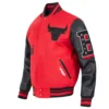 Chicago Bulls Old English Wool Varsity Jackety 1