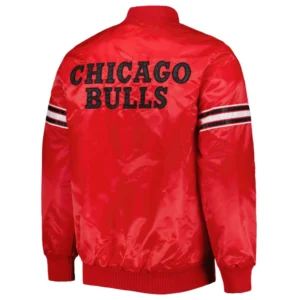Chicago Bulls Pick & Roll Varsity Red Jacket 1