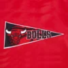 Chicago Bulls Retro Classic Red Varsity Jacket 4