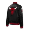 Chicago Bulls Retro Classic Varsity Black Jacket 2