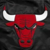 Chicago Bulls Retro Classic Varsity Black Jacket 5